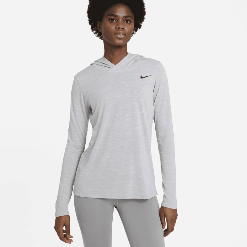 Nike Women's Legend Long-Sleeve Hooded Training Top